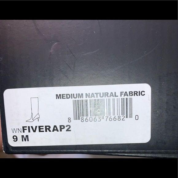 New! Sexy! Nine West Animal Print/Leopard Fivera Pointed Toe Heeled Knee Boot 9M - Picture 8 of 8